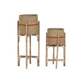 Macetero Balines DKD Home Decor Natural 26 x 67 x 26 cm Set de 2 Precio: 43.99160579. SKU: B18CBLR5Z8