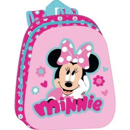 Safta Mochila 3D Minnie Mouse 27x33x10 cm, ideal para niños a partir de 3 años