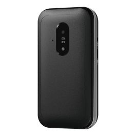 Doro Leva E22 LTE - Teléfono Móvil Básico con Concha, Pantalla 2.8", Cámara 0.3 MP, 4G, Batería 1150 mAh, Negro y Blanco