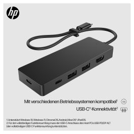 HP USB-C Travel Hub G3 - Hub de Viaje Compacto con 5 Puertos y Power Delivery Escalable