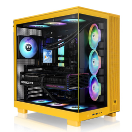 Thermaltake View 380 XL TG ARGB Midi Tower Amarillo con Iluminación ARGB Precio: 138.5000001. SKU: B18KMREE5R
