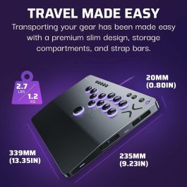 Victrix Pro KO Joystick de combate sin palanca para Xbox - Gris