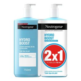 Neutrogena Hydro Boost Loción Corporal en Gel Hidratante con Ácido Hialurónico, Rápida Absorción, Pack 2 x 750 ml para Piel Normal a Seca. Precio: 19.49999942. SKU: B1KA4L23EM