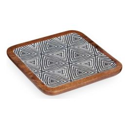 Centro De Mesa Cuadrado 25X25 Etnico Giftdecor (6 Unidades) Centro De Mesa Cuadrado 25X25 Etnico Giftdecor (6 Unidades)