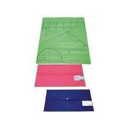 Maped Kit 5 Piezas con Reglas de 30 cm y 15 cm, Escuadra 20 cm, Cartabón 25 cm y Transportador Precio: 2.50000036. SKU: B17AEVQYAL