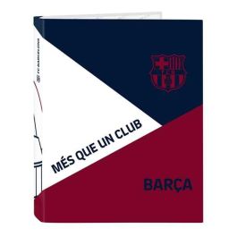 Carpeta Safta Carton Folio 4 Anillas Mixtas 265x40x330 mm F.C. Barcelona Corporativa Carpeta Safta Carton Folio 4 Anillas Mixtas 265x40x330 mm F.C. Barcelona Corporativa