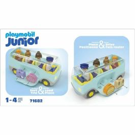 PLAYMOBIL Junior 71682 Autocar de viaje, Edad 12 meses