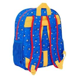 Mochila Escolar Mickey Mouse Clubhouse Good day Azul 32 x 38 x 12 cm