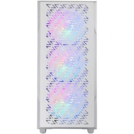 Mars gaming Caja Ordenador MC-GEO ATX Semitorre con Ventana de Cristal Templado e Iluminación RGB