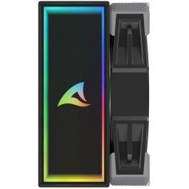 Sharkoon A50 RGB Refrigerador de Aire CPU Single Tower con Ventilador 120mm RGB Efecto Espejo Infinito, 5 Tubos de Cobre, 230W TDP Negro