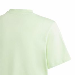 Camiseta de Manga Corta Adidas Table Illustrated Verde Claro