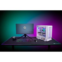 Thermaltake Ceres 330 TG Caja PC Midi Tower Blanca con 2 Ventiladores Frontales de 140mm