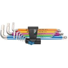 Wera 05022699001 Juego de llaves allen Hex-Plus Multicolour HF Inoxidable, métricas 1.5-10 mm, 9 piezas Precio: 77.50000027. SKU: B1DHG73YZ2
