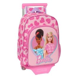 Mochila Escolar con Ruedas Barbie Love Rosa 26 x 34 x 11 cm Precio: 26.49999946. SKU: B12M88SGWR