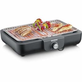 Severin PG8554 Barbacoa de mesa eléctrica, superficie de cocción 37x29 cm, con bandeja de agua reductora de olores y humos Precio: 73.50000042. SKU: B1FFWQKGVS