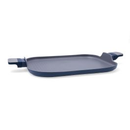 Quid Asador Baltic Aluminio Forjado 39x28 cm, 2 capas antiadherentes, Libre PFOA, Apto todas las cocinas, 5 Unidades