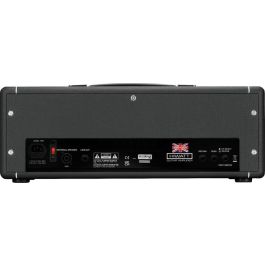 Hiwatt Cabezal Amplificador de Guitarra 50W Transistores con Reverberación, 2 Canales y Bucle de Efectos