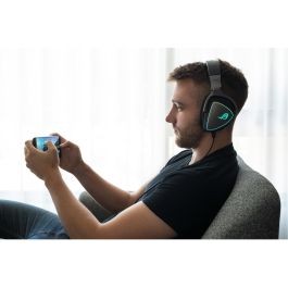 ASUS ROG Delta Auriculares Gaming Alámbricos USB, Frecuencia 20-40000 Hz, Negro