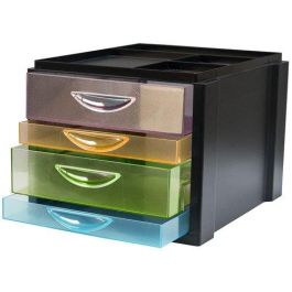 Modulo Olef 4 Cajones Mixtos (2 Grandes + 2 Pequeños) Color Negro/Traslucidos Modulo Olef 4 Cajones Mixtos (2 Grandes + 2 Pequeños) Color Negro/Traslucidos Precio: 38.50000022. SKU: B1BYXV7PJM