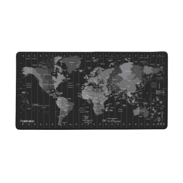 NATEC Time Zone Map Maxi Negro, Gris - Alfombrilla XXL para Escritorio, 800x400 mm Precio: 13.6900005. SKU: S5604423
