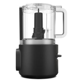 Kitchenaid Picadora Inalámbrica 12V, 1.18L, Acero Inoxidable, Sin Batería, Color Negro Mate Kitchenaid Picadora Inalámbrica 12V, 1.18L, Acero Inoxidable, Sin Batería, Color Negro Mate