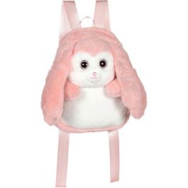 Gipsy Toys GIP3268060719202 Bolsa Mochila de Peluche Conejo Rosa y Blanco 30 cm Precio: 32.69000009. SKU: B12MBXKG4R