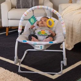 Baby Einstein BAB0074451999022 Mecedora evolutiva 3 en 1 DEAN con Melodías, Vibraciones, 3 Posiciones y Arco de Juguetes Extraíble (0-30 meses)