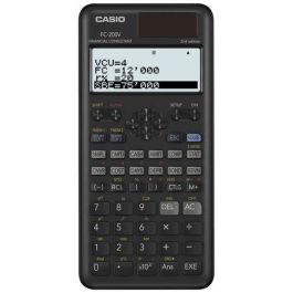 Casio Fc-200 V-2 Calculadora Científica Solar-Pilas Programable 4 Líneas LCD 10+2 y 15 Dígitos Negro Casio Fc-200 V-2 Calculadora Científica Solar-Pilas Programable 4 Líneas LCD 10+2 y 15 Dígitos Negro Precio: 55.59000029. SKU: S8403542