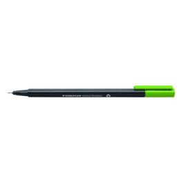 Rotulador Fibra Staedtler  334 Triplus Fineliner   Verde Claro (Set de 10) Precio: 11.132. SKU: B13ZZ63AWX