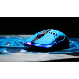 Cherry MSM M42 RGB - Ratón Gaming con Cable, Azul