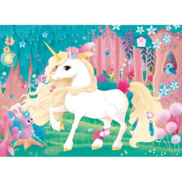Ravensburger Puzzle 45 piezas Pretty unicorn niños a partir de 5 años póster tamaño completo