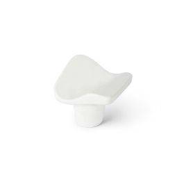 Blister con 4 pomos metálicos para mueble, con acabado blanco mate mod. 749 32x32mm rei Precio: 8.49999953. SKU: S7912525