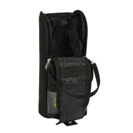 Estuche Escolar Safta Surf Negro (6 x 21 x 6 cm)