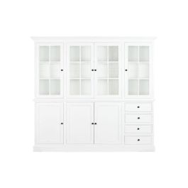 Vitrina Alpino DKD Home Decor Blanco 40.6 x 203 x 218.4 cm