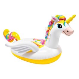 Figura hinchable unicornio 198x140x97 cm (+ 3 años) Figura hinchable unicornio 198x140x97 cm (+ 3 años)