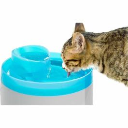 Zolux 3336025743453 Fuente de Agua para Perros y Gatos con Cartucho Filtrante, 2 Litros