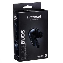 Intenso Buds 300A Tws Auriculares Bluetooth con ANC, Modo Transparencia, Control Táctil y Conexión Automática Negro