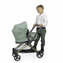 Decuevas Coche de Muñeca 3x1 Plegable para Muñecas de hasta 50 cm - Metal, Plástico, Poliéster - +36 Meses