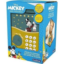 Lexibook JG150SC Hucha Electrónica Disney Scrooge con Código Personalizado y Efectos de Sonido, Ideal para Niños +3 Años