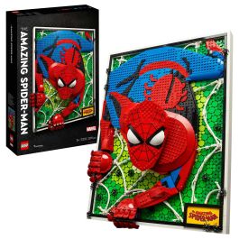 LEGO Art The Amazing Spider-Man 31209, Juego de Construcción de Arte con Mosaico, 2099 Piezas, para Adultos, 18+