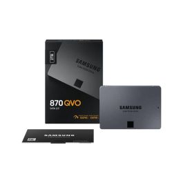 Samsung 870 QVO SSD 2 TB 2.5" SATA III V-NAND MLC, Velocidad Lectura/Escritura 560/530 MB/s, con Intelligent TurboWrite y Software Magician