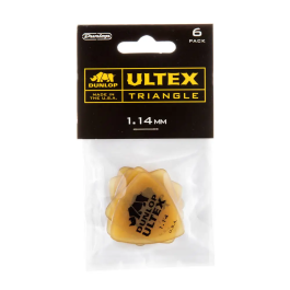 Dunlop 72 Púas Ultex Triangle Amber - 1.14 Mm