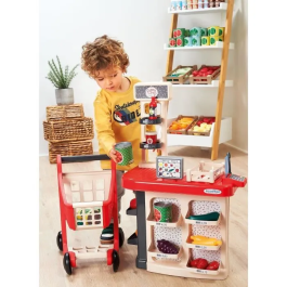 Ecoiffier 1676 Caja y Carro Tienda Juego Juguete Infantil