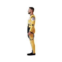 Disfraz Robot Coche Amarillo Hombre Adulto M-L Disfraz Robot Coche Amarillo Hombre Adulto M-L