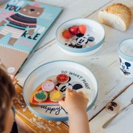 Pack comida THERMOBABY MICKEY 2ª edad - 3 platos + una taza + 1 cuchara Pack comida THERMOBABY MICKEY 2ª edad - 3 platos + una taza + 1 cuchara