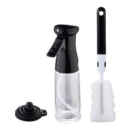Masterpro Set 3 Piezas Botella Aceite en Spray 200ml, Cepillo 20x5cm y Embudo Silicona Negro/Transparente Precio: 8.49999953. SKU: B1G4GD6DW4