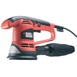 Black + Decker KA191EK Lijadora orbital aleatoria 125mm 480W, velocidad variable, ergonómica, incluye 3 discos abrasivos Precio: 108.49999941. SKU: B139X2GW9E