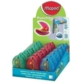 Taladro 1 Punzon Maped Punchito (5H) Expositor De 18 Surtido Precio: 63.50000019. SKU: B193Y6BX5C