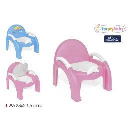 Formybaby Silla WC Bebé 2 Colores Orinal Infantil Portátil - 28 cm Ancho x 29,4 cm Alto x 29,1 cm Largo (7 Unidades)