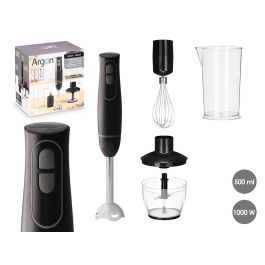 Set Batidora Argon 1000W con Accesorios, Gris y Negro, 22x22x13.5 cm (6 Unidades) Precio: 122.79000019. SKU: B13CJV45EG